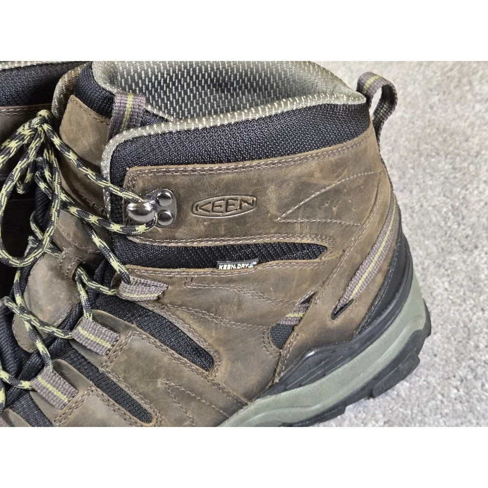 KEEN Dry Men's Gypsum 2 Mid Waterproof Hiking Boots Size 15 Excellent Condition